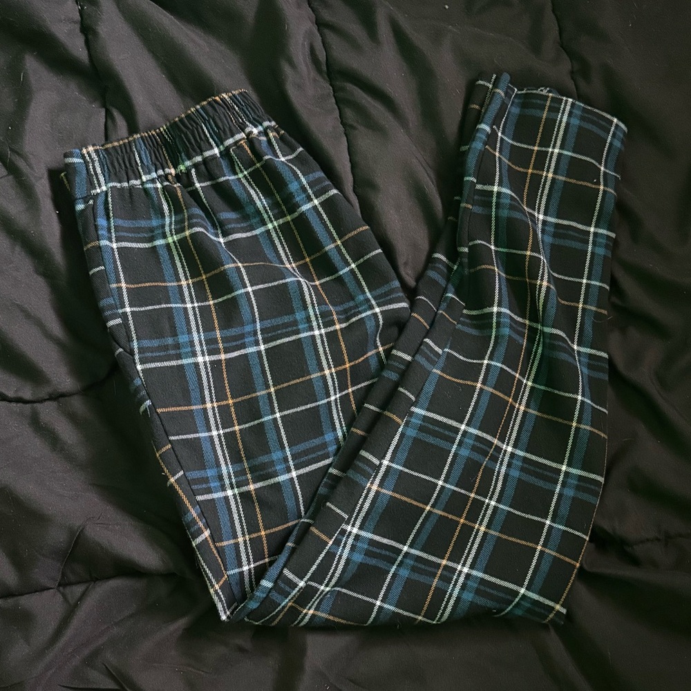 Plaid Dress Pants
